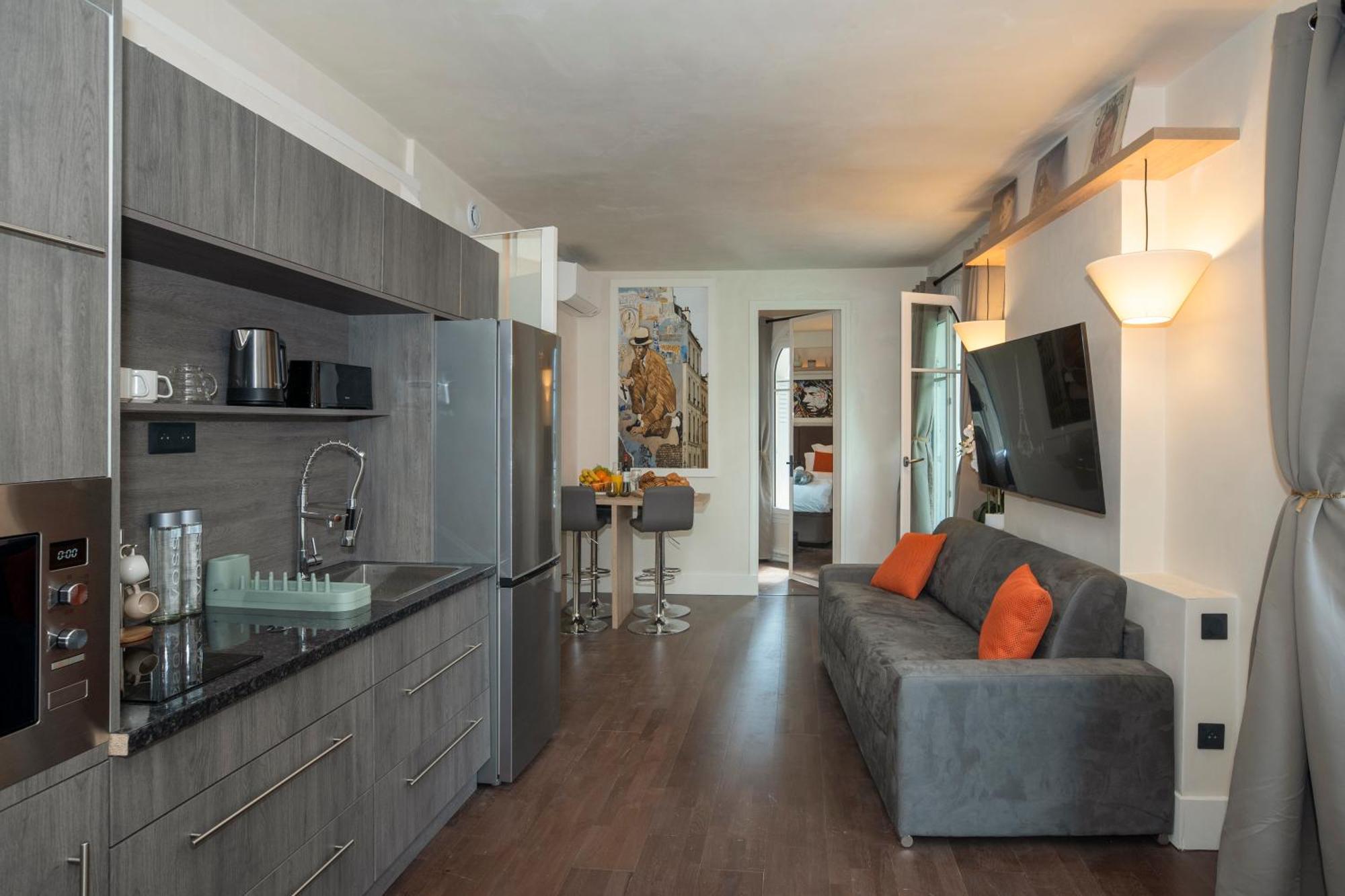 Appartement Marais, Rue Beaubourg - 6 Places